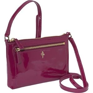 Cole Haan Burgundy Patent Leather Crossbody